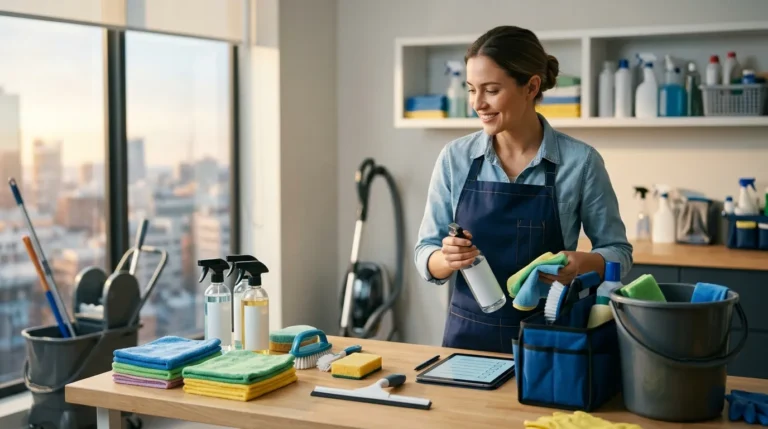 How to Start a Cleaning Business in 2026: Step-by-Step Guide - editorial image for this urbanbizfinder.com article